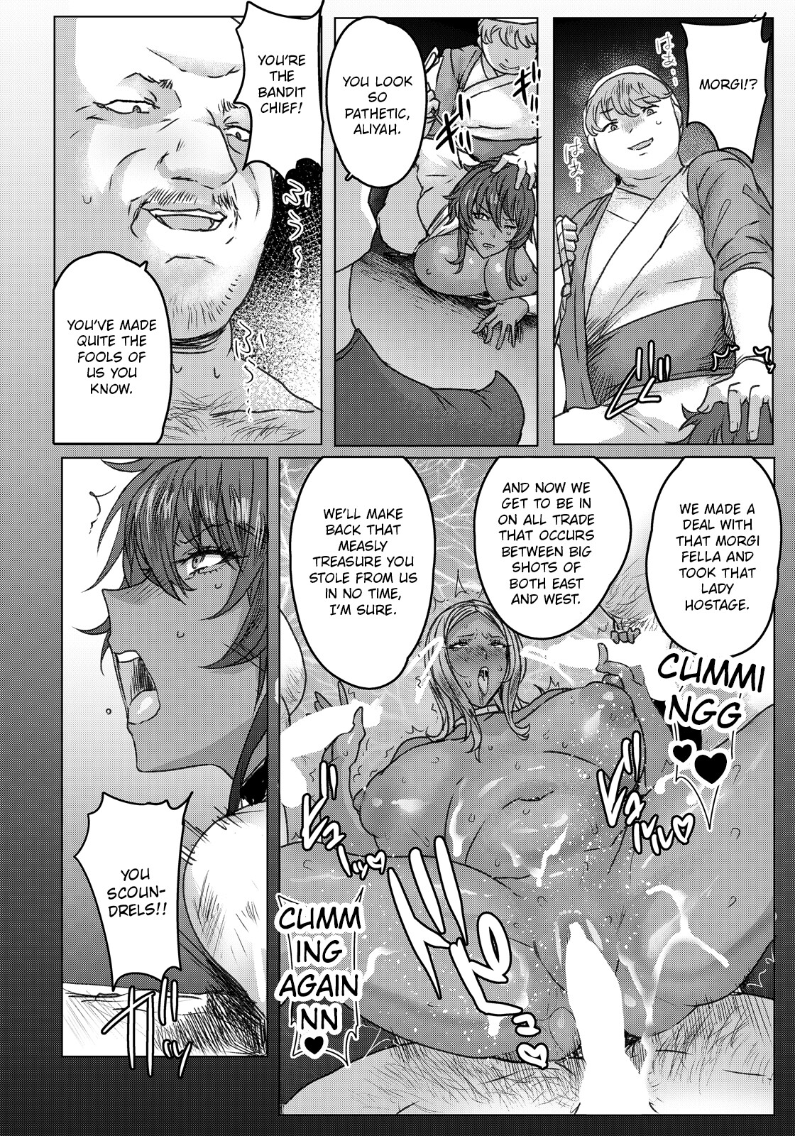 Hentai Manga Comic-A Tale of Big Bitches-Read-8